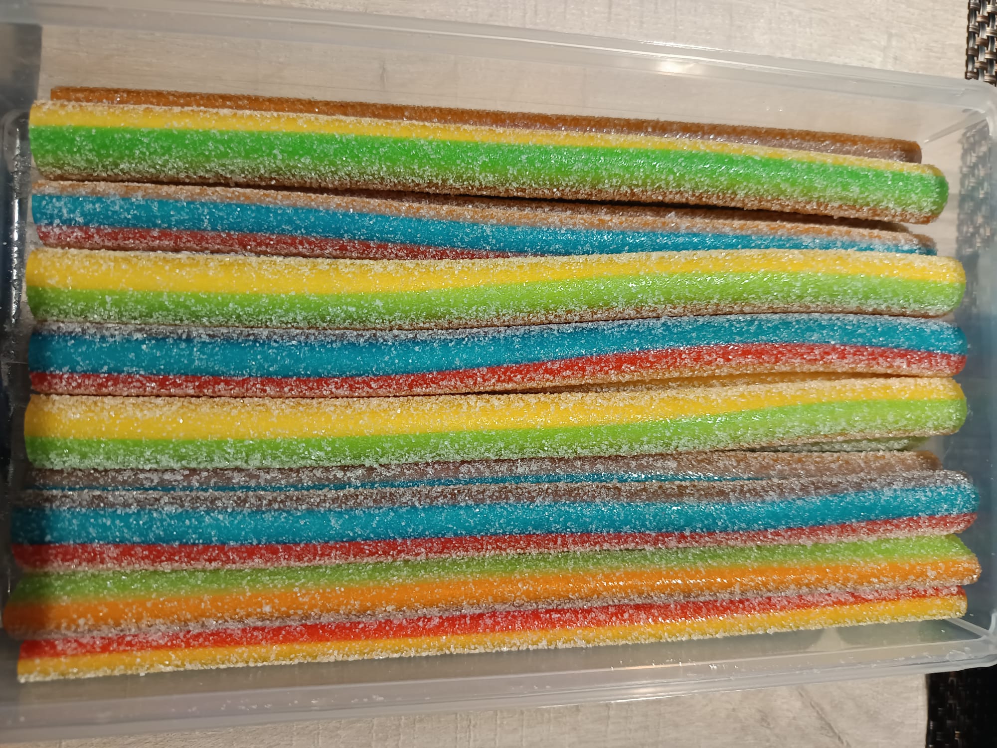 Jake jumbo arc en ciel acide Halal lot de 2