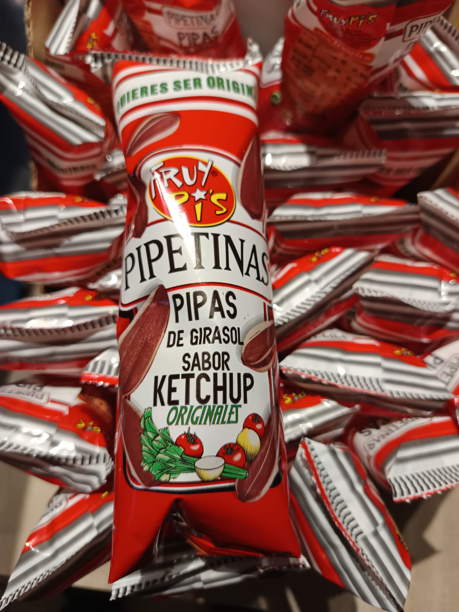 Tosfrit Graines de tournesol Grillées Ketchup ( sachet de 38g ) lot de 2 sachets