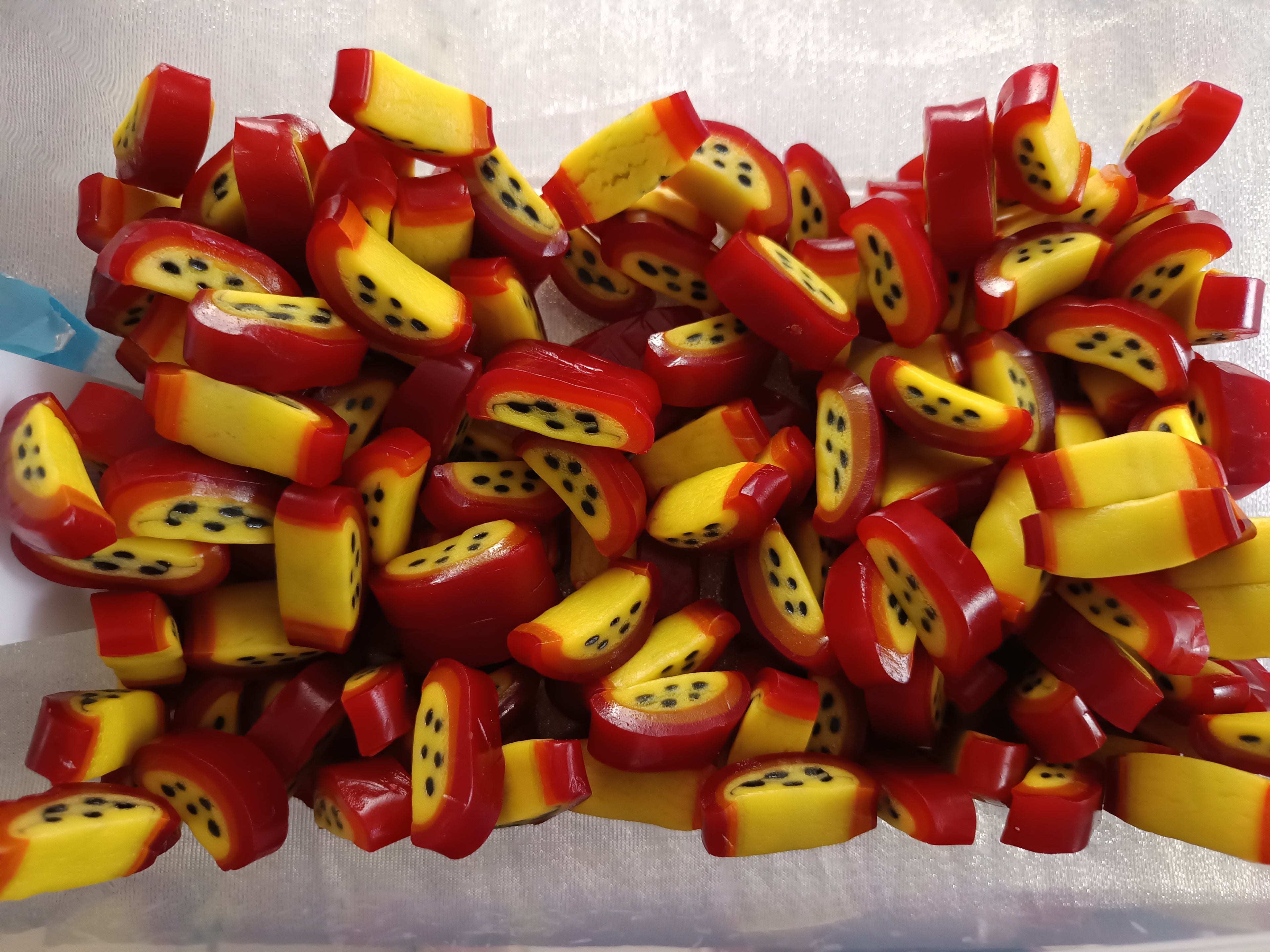 tranche de fruits plusieurs saveurs ( 100g )